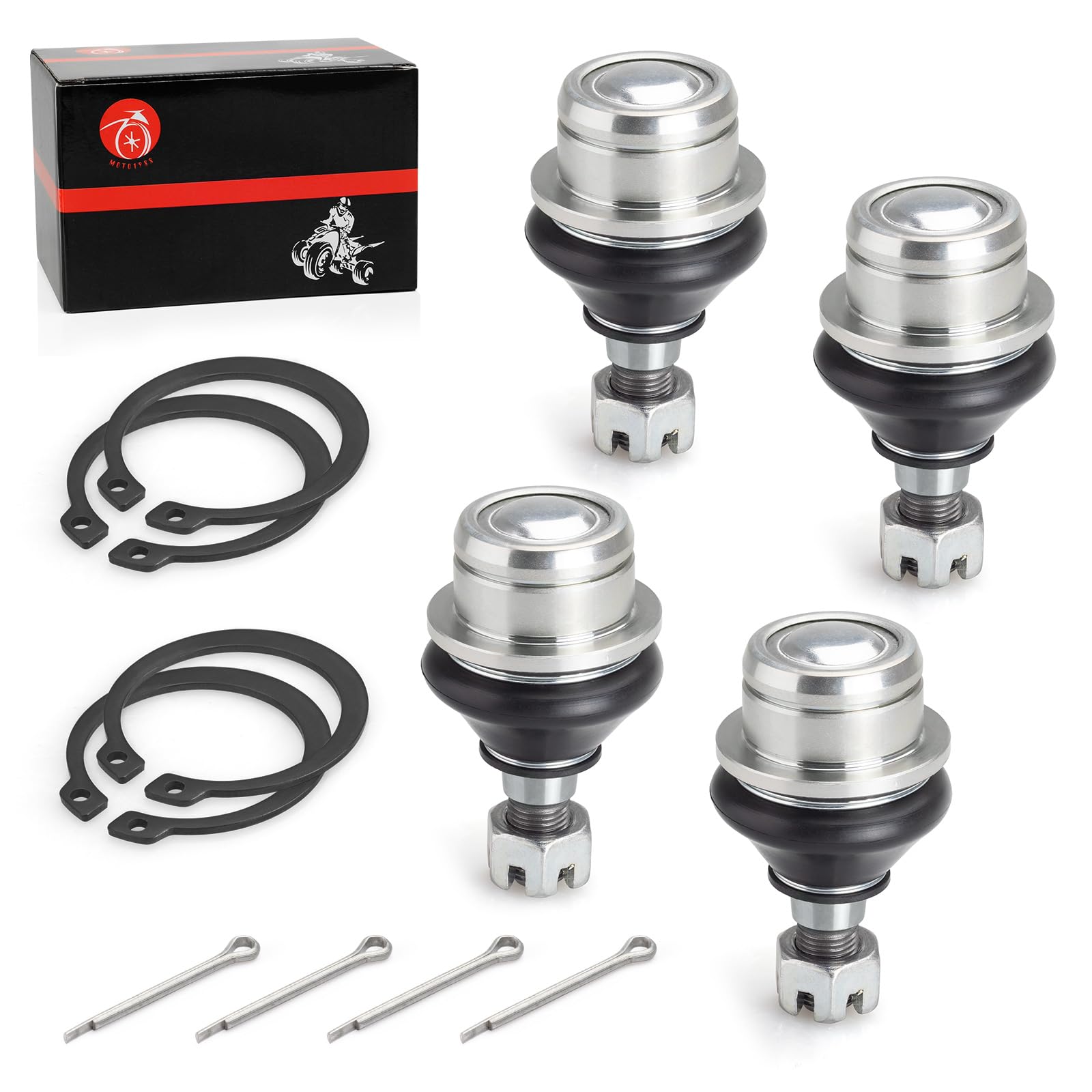 Amazon.com: Upper & Lower Ball Joint Set Compatible with Kawasaki